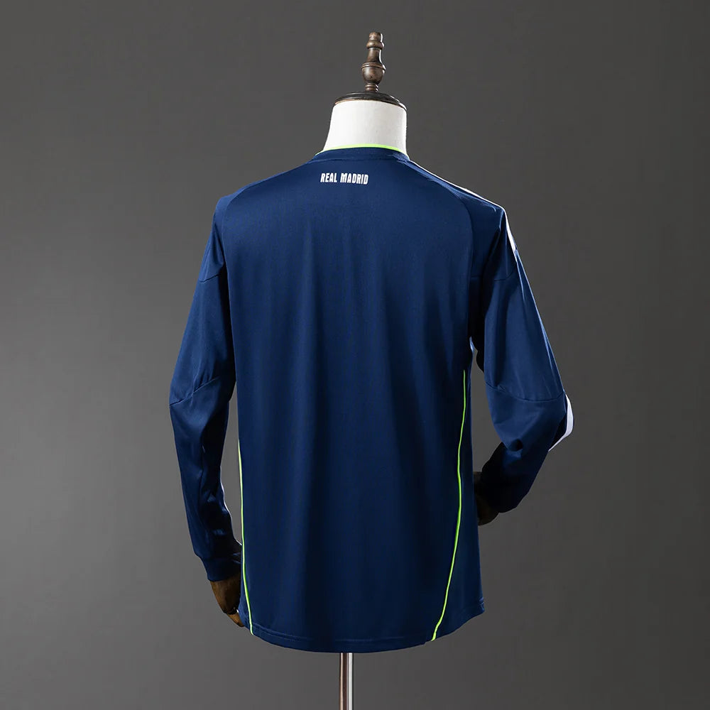 Real Madrid 10/11 Away Adult's Long Sleeve Jersey- Retro