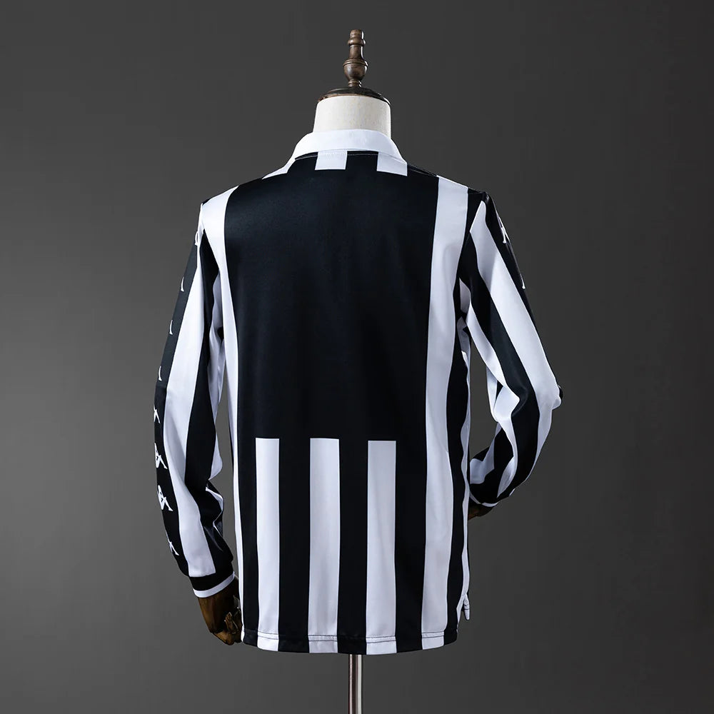 Juventus 99/00 Home Adult's Long Sleeve Jersey- Retro
