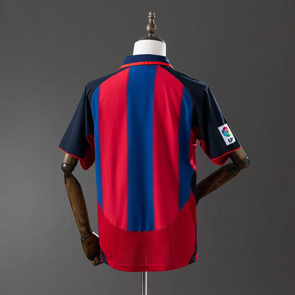 Barcelona 03/04 Home Adult's Jersey- Retro