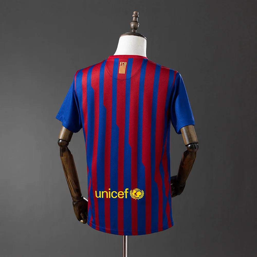 Barcelona 11/12 Home Adult's Jersey- Retro