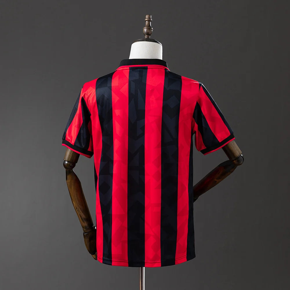 AC Milan 93/94 Home Adult's Jersey- Retro