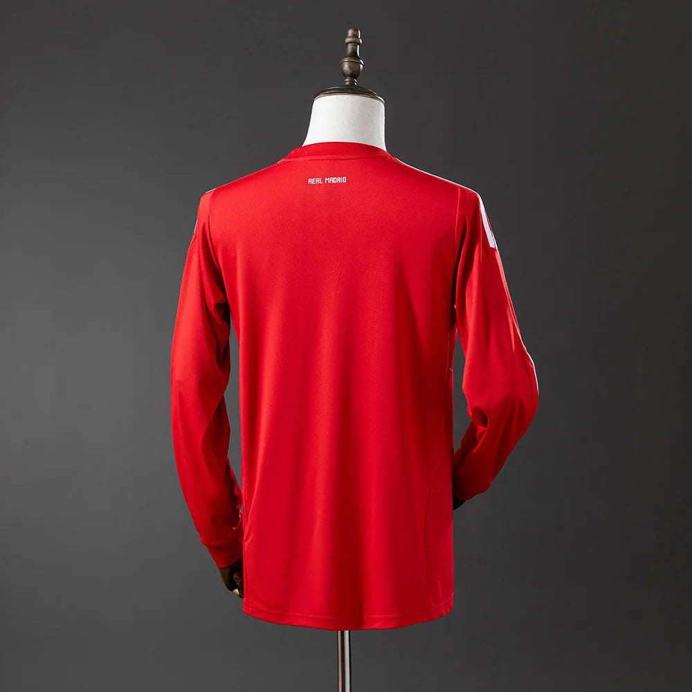 Real Madrid 11/12 Away Adult's Long Sleeve Jersey- Retro