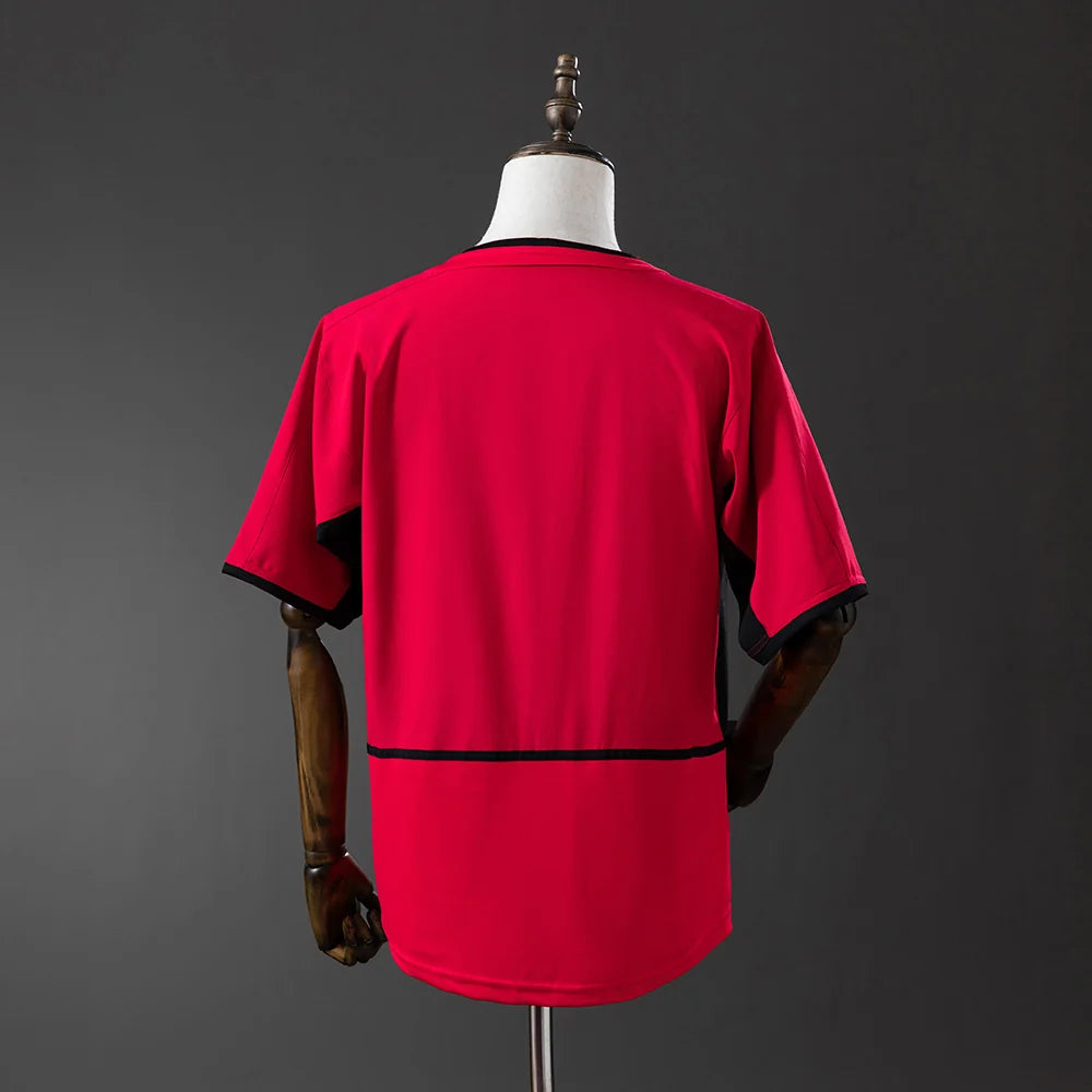 Manchester United 02/04 Home Adult's Jersey- Retro