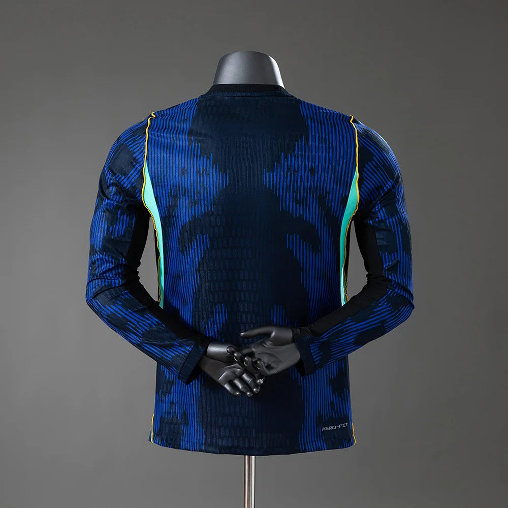 Brazil 2026 Away Adult's Long Sleeve Player Version