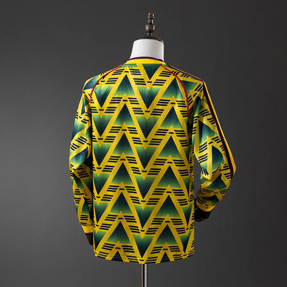 Arsenal 91/93 Away Adult's Long Sleeve Jersey- Retro