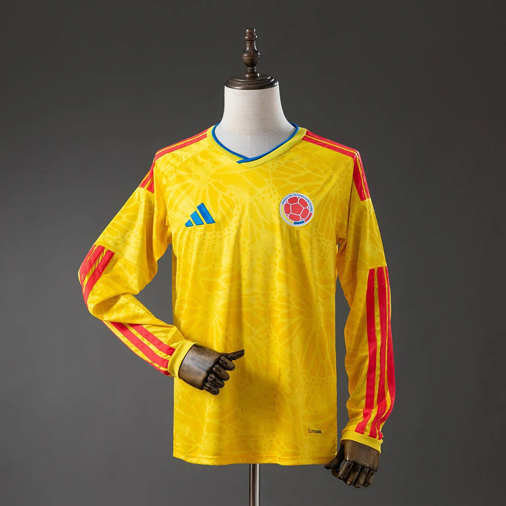 Colombia 2026 Home  Adult's Long Sleeve Fan Version