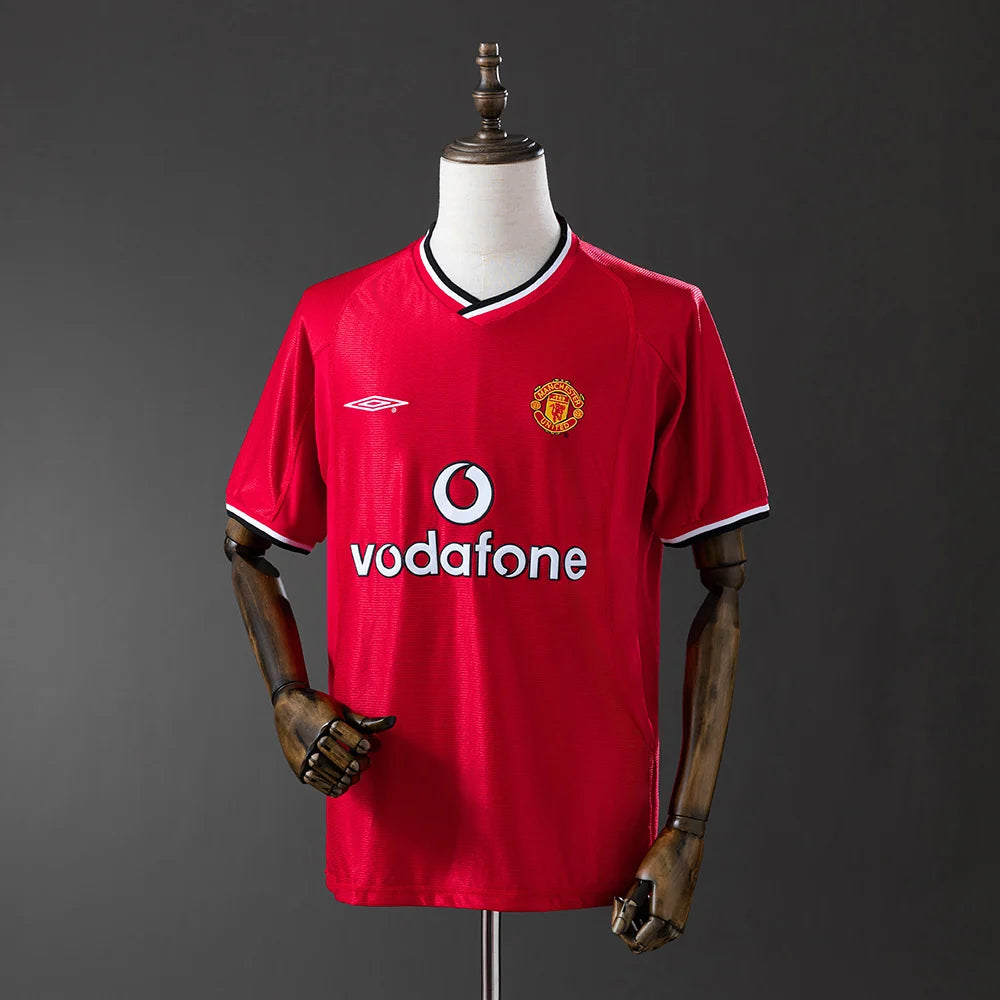 Manchester United 00/01 Home Adult's Jersey- Retro