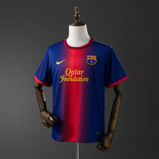 Barcelona 12/13 Home Adult's Jersey- Retro