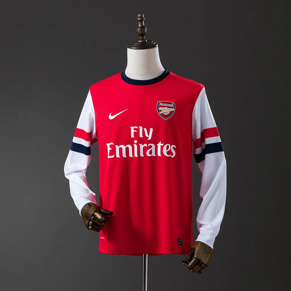 Arsenal 12/13 Home Adult's Long Sleeve Jersey- Retro