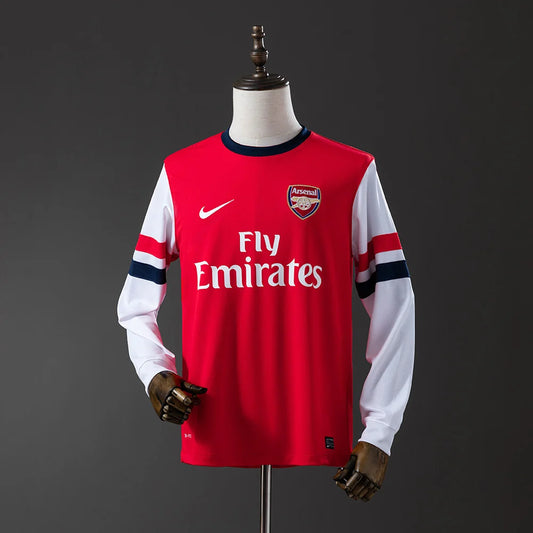 Arsenal 12/13 Home Adult's Long Sleeve Jersey- Retro