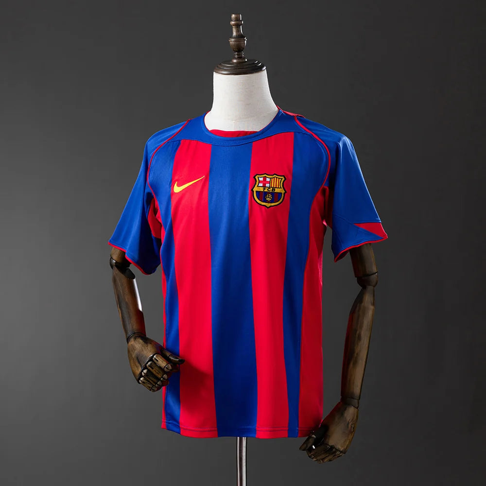 Barcelona 04/05 Home Adult's Jersey- Retro