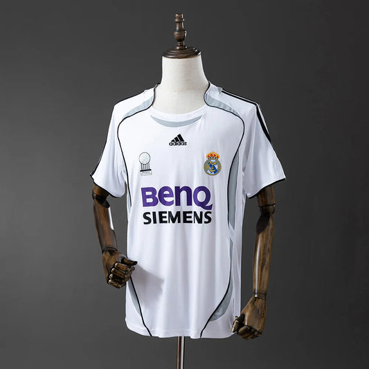 Real Madrid 06/07 Home Adult's Jersey- Retro