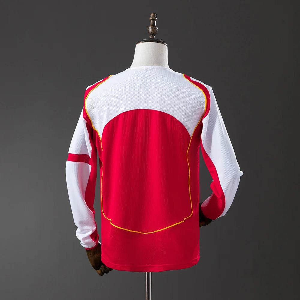Arsenal 04/05 Home Adult's Long Sleeve Jersey- Retro
