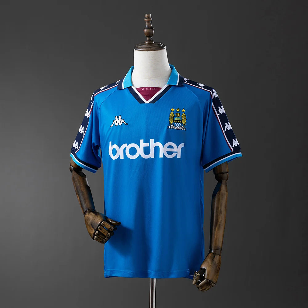 Manchester City 97/99 Home Adult's Jersey- Retro