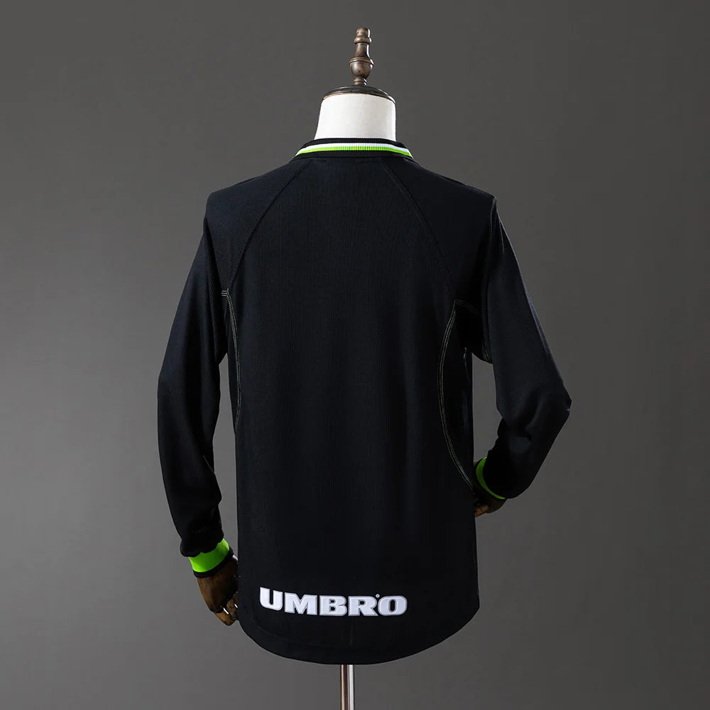 Manchester United 98/99 Third Adult's Long Sleeve Jersey- Retro