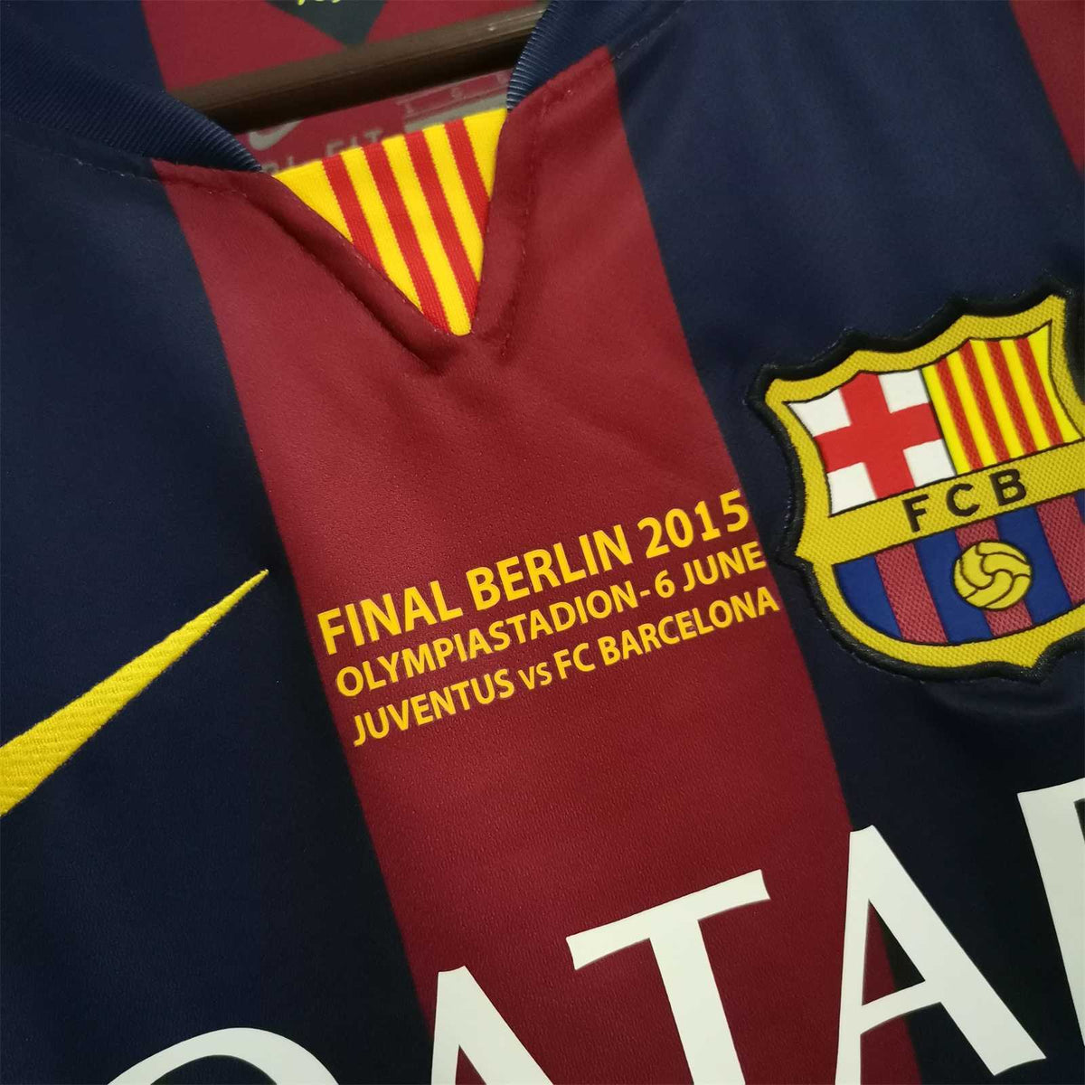 Barcelona 14/15 Home UCL Final Adult's Jersey- Retro
