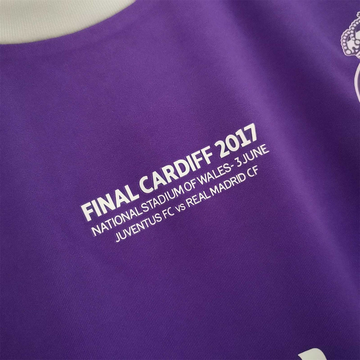 Real Madrid 16/17 Away UCL Final Adult's Long Sleeve Jersey- Retro