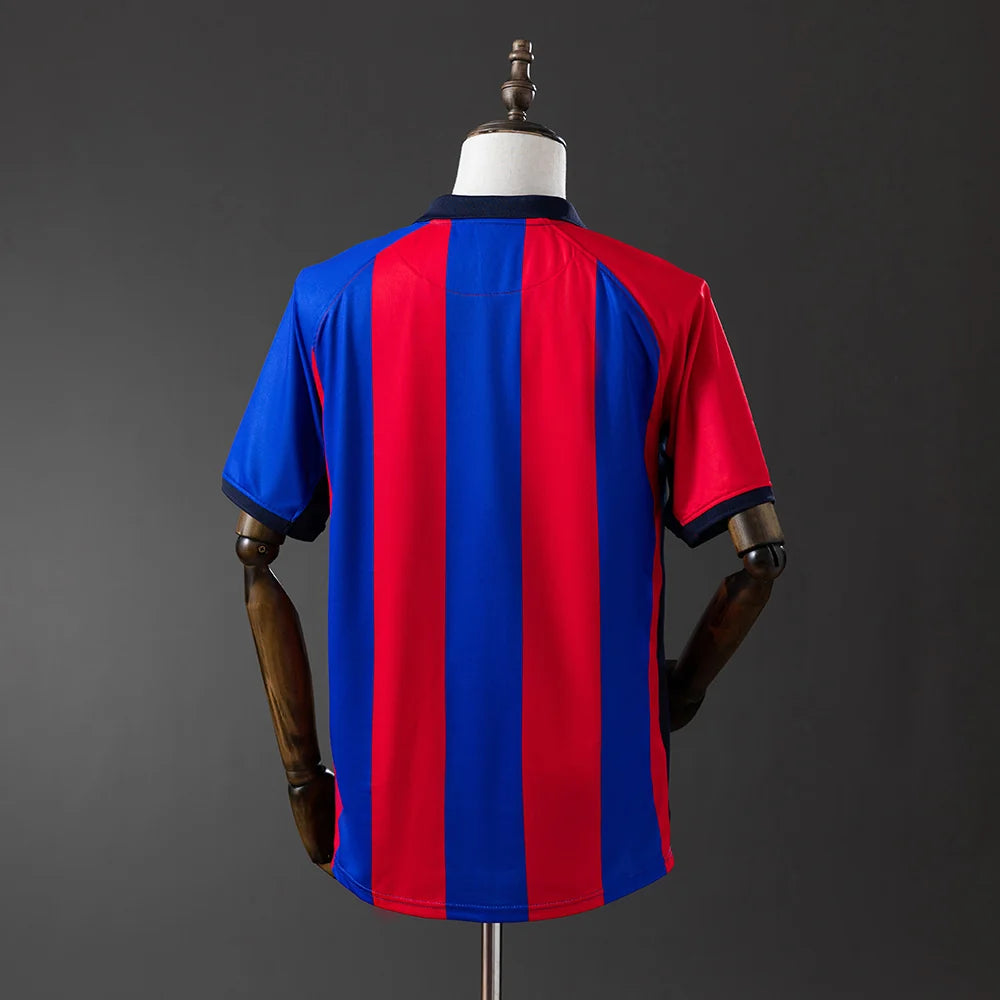 Barcelona 01/02 Home Adult's Jersey- Retro