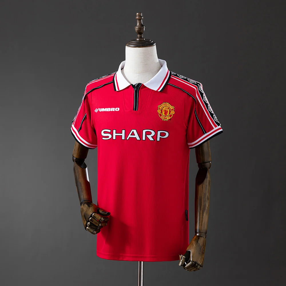 Manchester United 98/99 Home Adult's Jersey- Retro