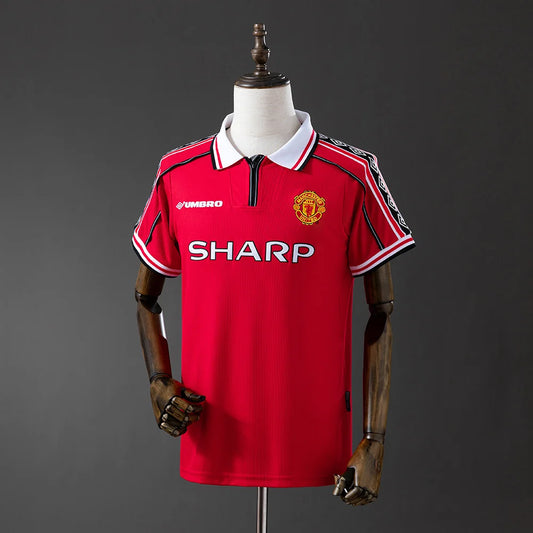 Manchester United 98/99 Home Adult's Jersey- Retro