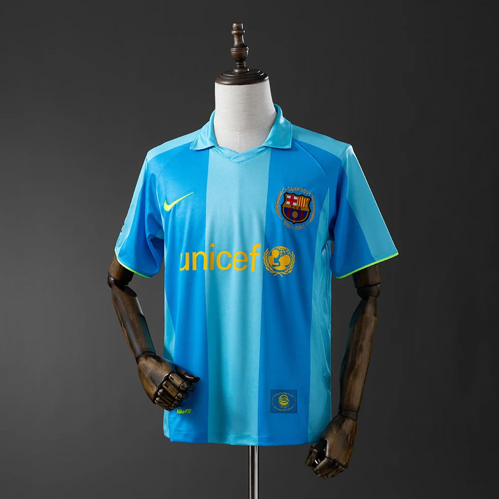 Barcelona 07/08 Away Adult's Jersey- Retro