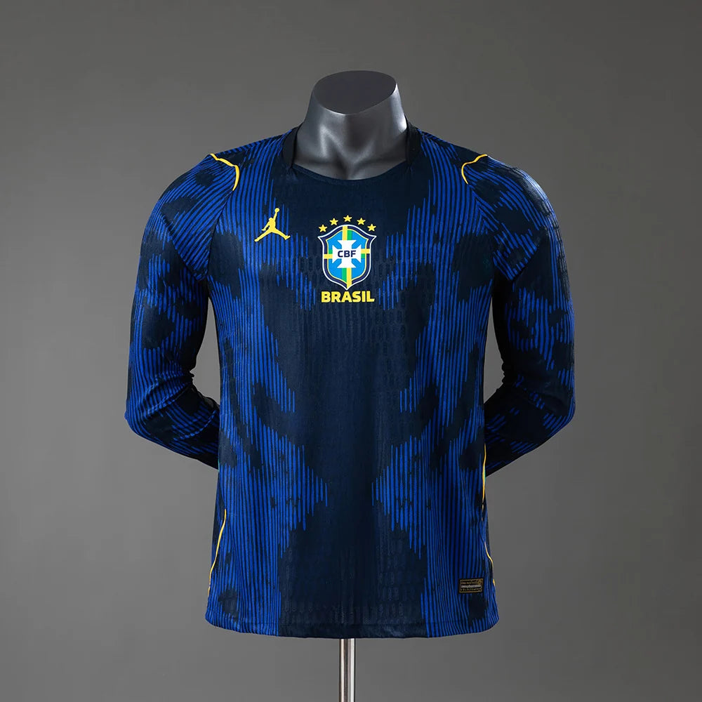 Brazil 2026  Away Adult's Long Sleeve Player Version