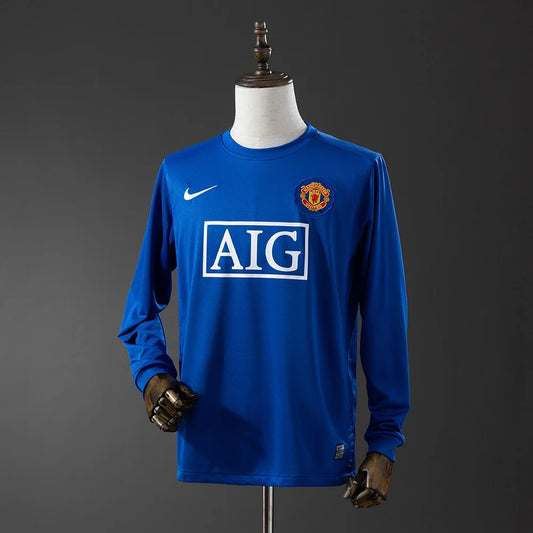 Manchester United 07/08 Third Adult's Long Sleeve Jersey- Retro