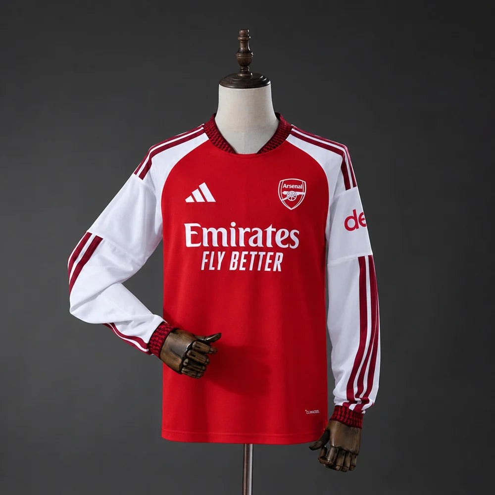 Arsenal 26/27 Home Adult's Long Sleeve Fan Version