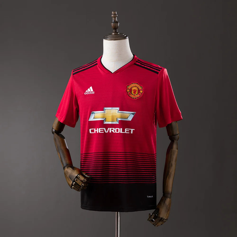 Manchester United 18/19 Home Adult's Jersey- Retro