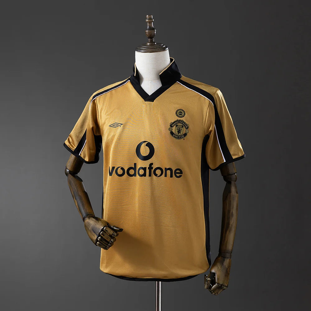 Manchester United 01/02 100th Anniversary (Double Sided) Adult's Jersey- Retro