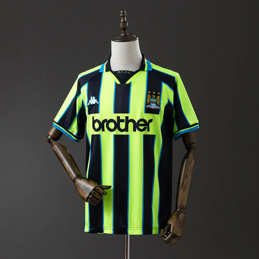Manchester City 98/99 Away Adult's Jersey- Retro