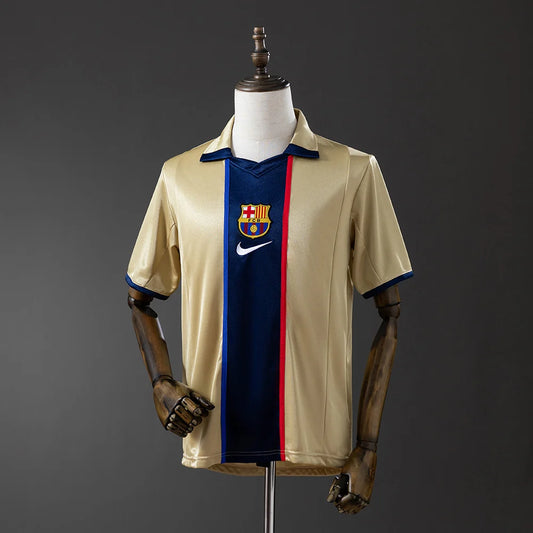 Barcelona 01/02 Away Adult's Jersey- Retro