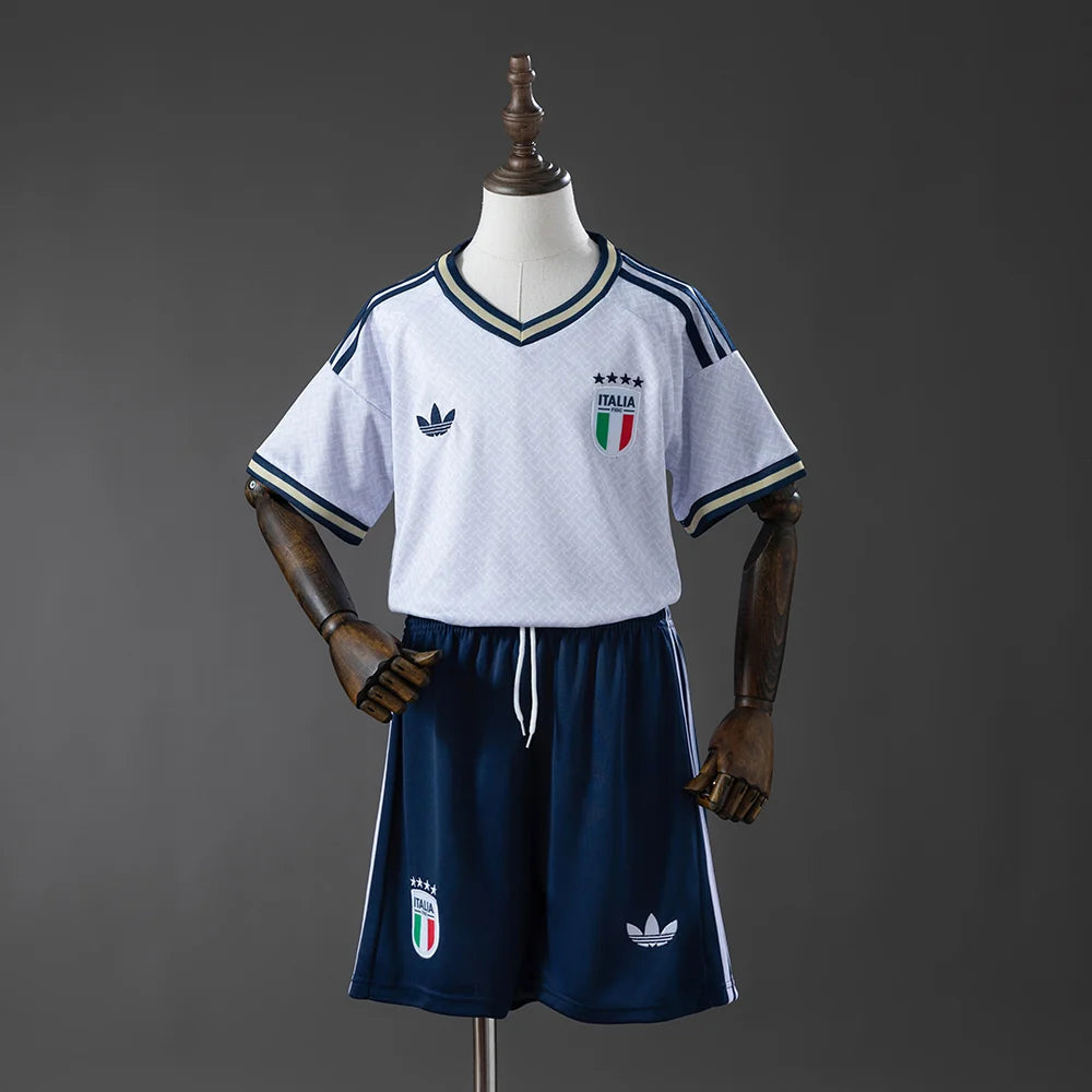 Italy 2026 Away Kid's Jersey & Shorts