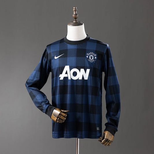 Manchester United 13/14 Third Adult's Long Sleeve Jersey- Retro