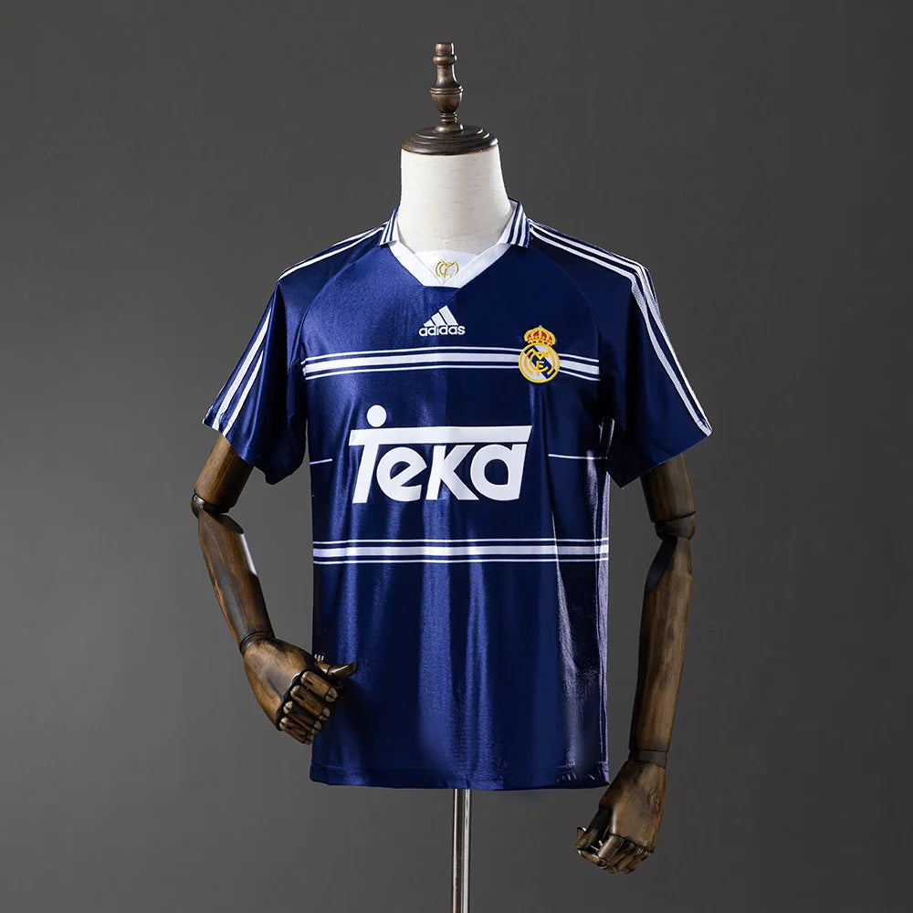 Real Madrid 98/99 Away Adult's Jersey- Retro