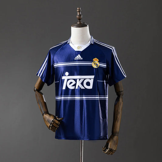Real Madrid 98/99 Away Adult's Jersey- Retro