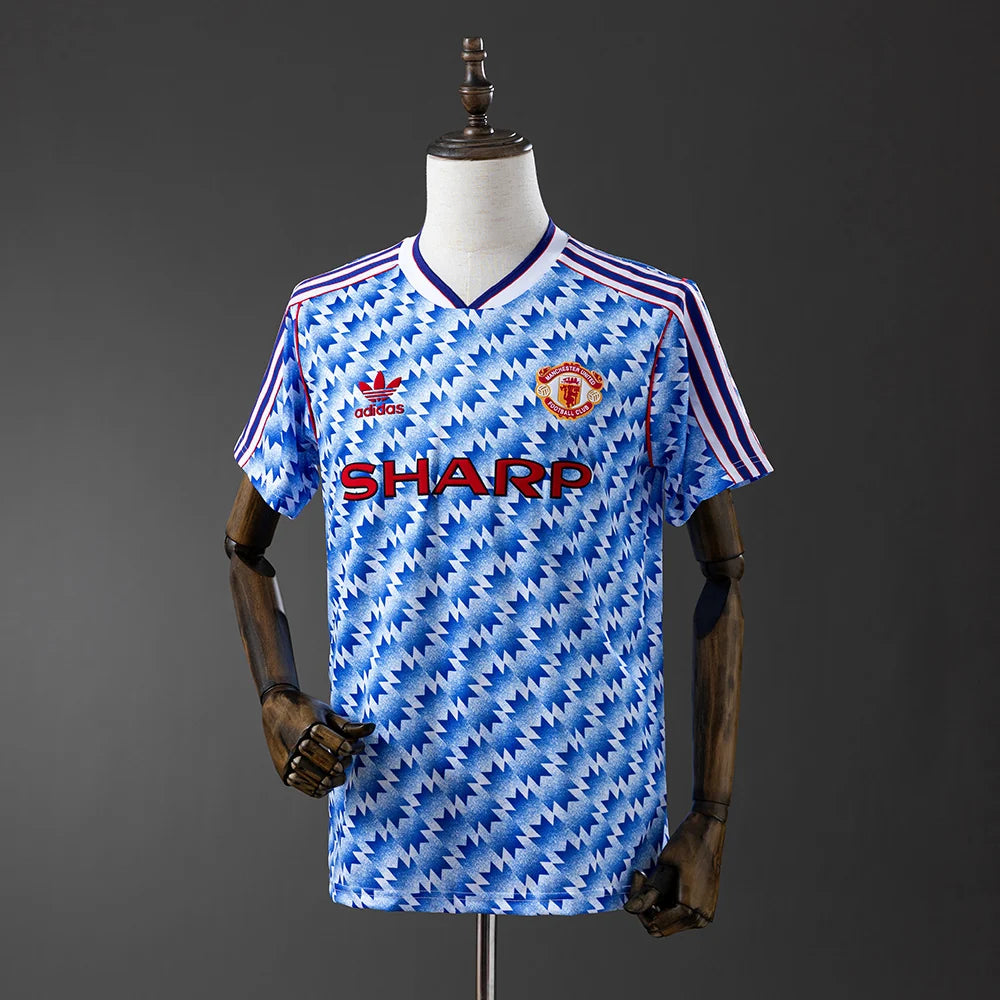Manchester United 90/92 Away Adult's Jersey- Retro