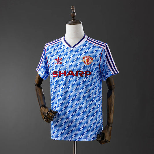 Manchester United 90/92 Away Adult's Jersey- Retro