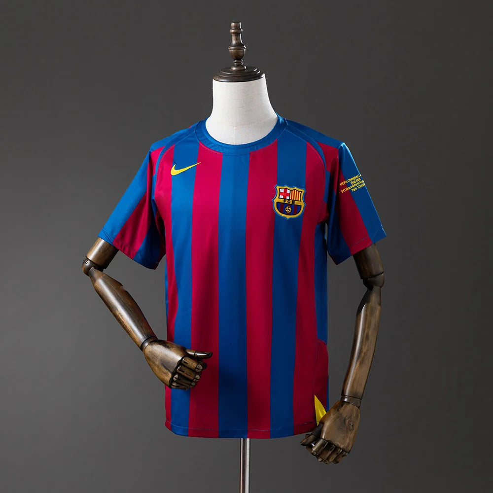 Barcelona 05/06 Home UCL Final Adult's Jersey- Retro