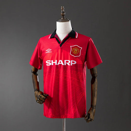 Manchester United 94/96 Home Adult's Jersey- Retro