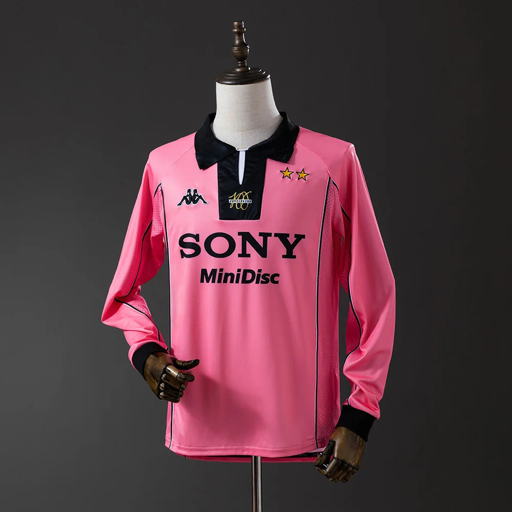 Juventus 97/98 Away Adult's Long Sleeve Jersey- Retro