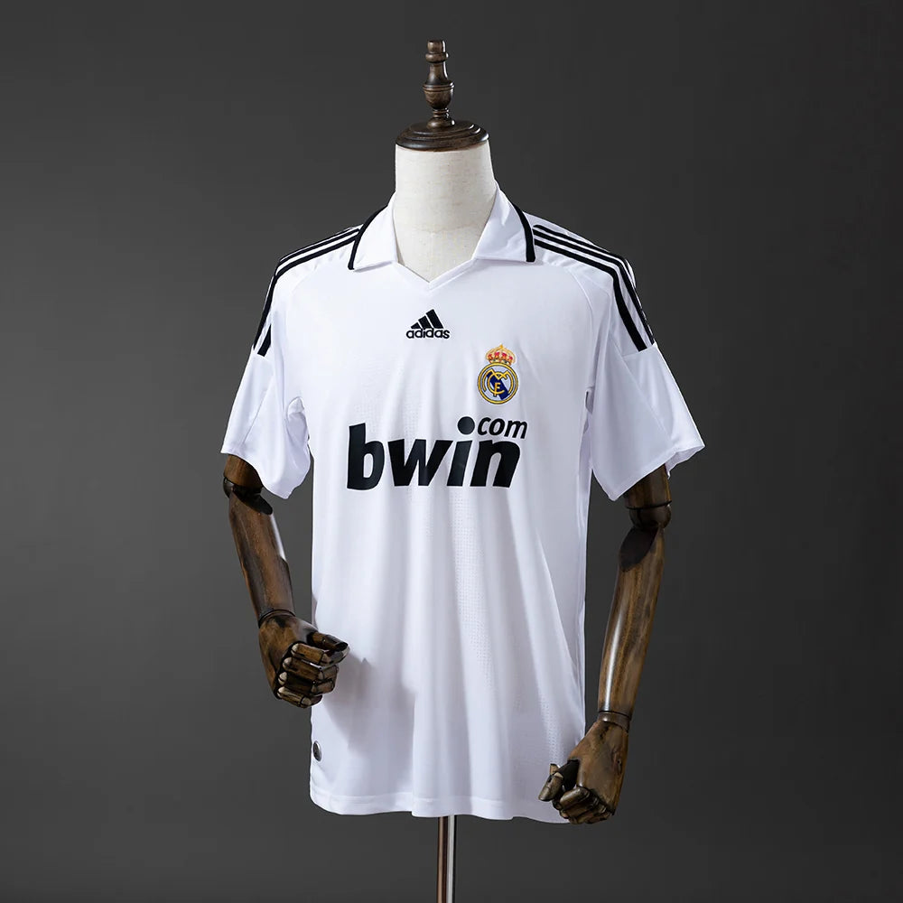 Real Madrid 08/09 Home Adult's Jersey- Retro