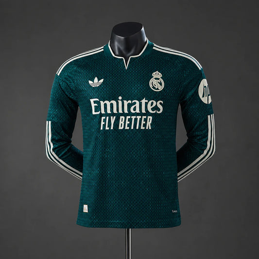 Real Madrid 26/27 Away Adult's Long Sleeve Jersey- Player Issue