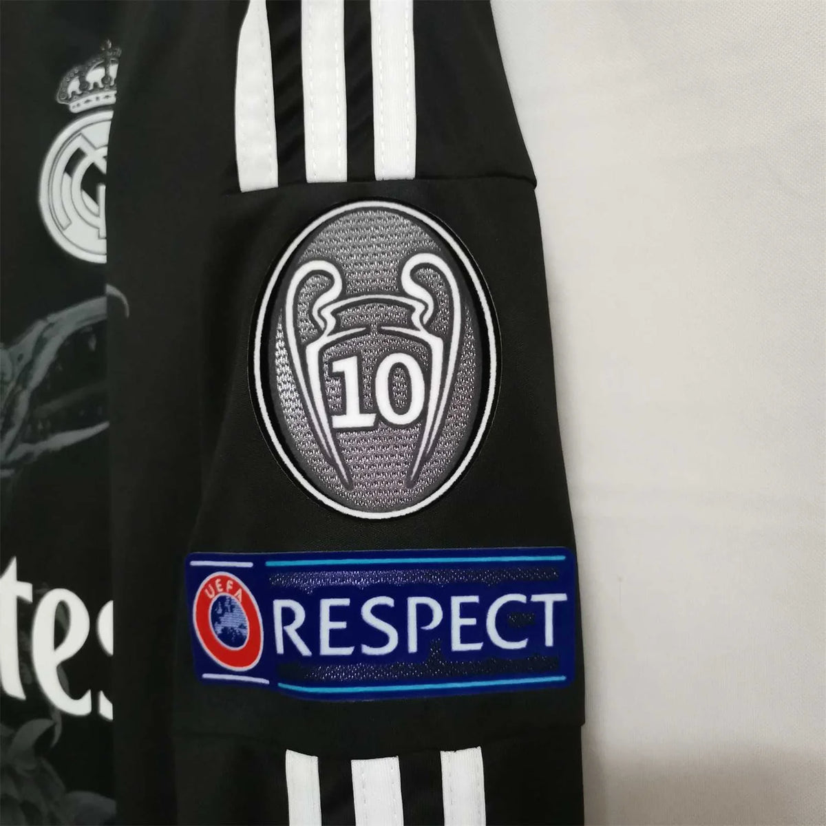 Real Madrid 14/15 Third Adult's Long Sleeve Jersey- Retro