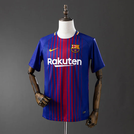 Barcelona 17/18 Home Adult's Jersey- Retro