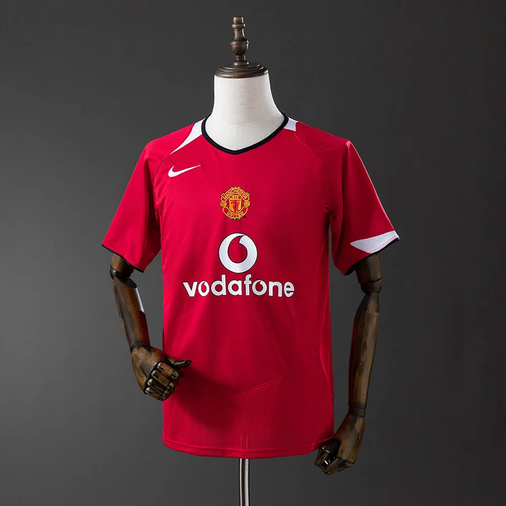 Manchester United 04/05 Home Adult's Jersey- Retro