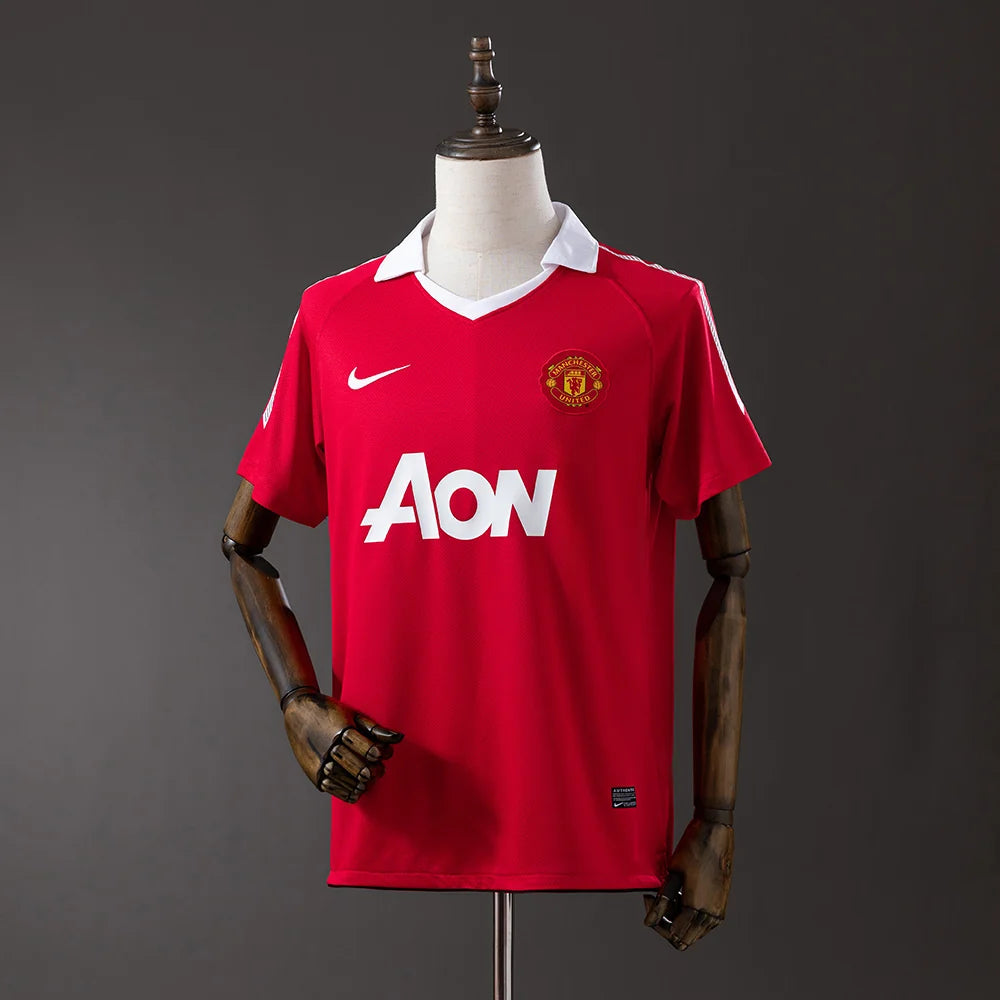 Manchester United 10/11 Home Adults's Jersey- Retro