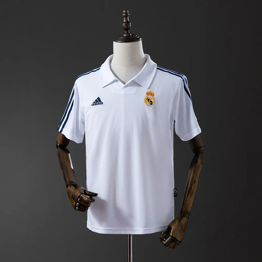 Real Madrid 01/02 Home Adult's Jersey- Retro