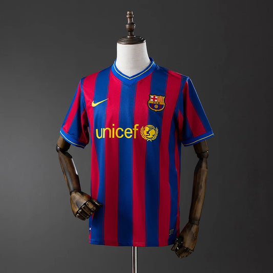 Barcelona 09/10 Home Adult's Jersey- Retro