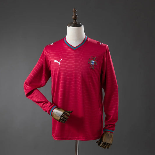 Portugal 2026 Home Adult's Long Sleeve Fan Version